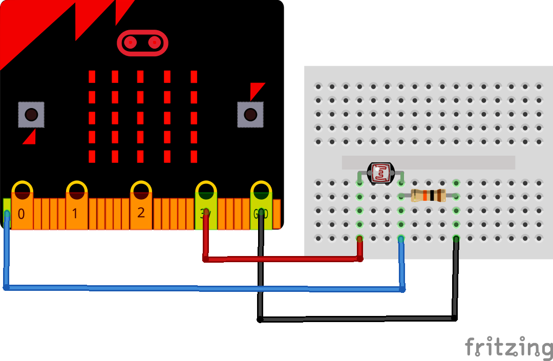 microbit and ldr