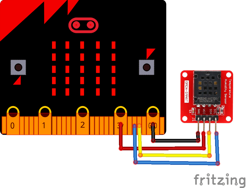 microbit and am2320