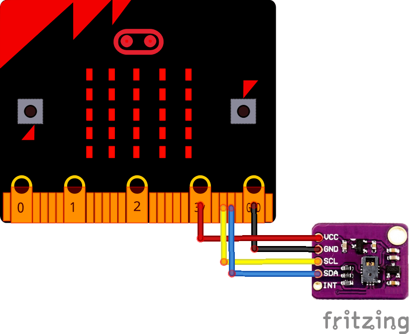 microbit and PAJ7620