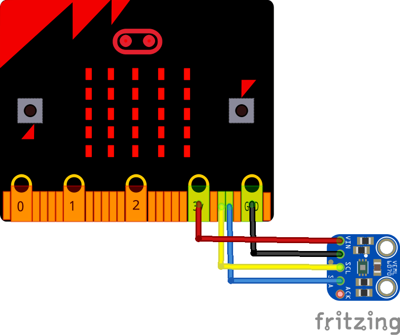 microbit and VEML6070