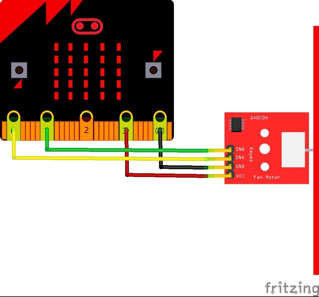 microbit and l9110