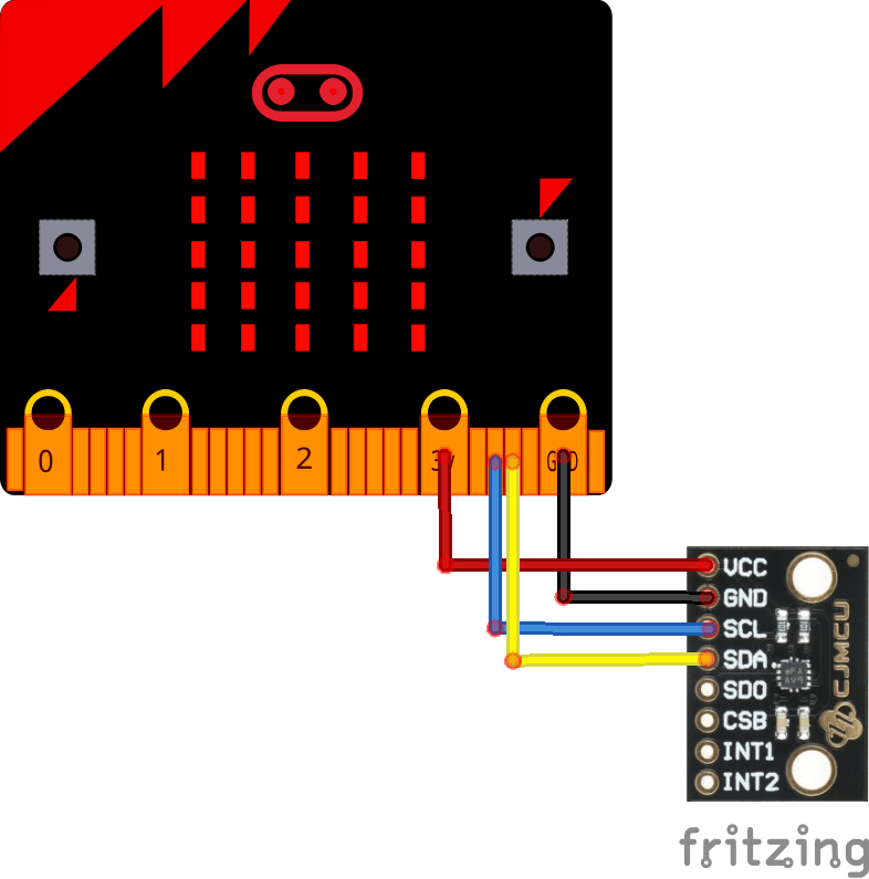 microbit and bma400