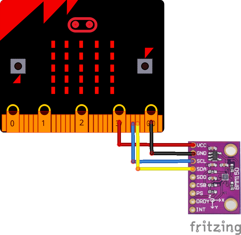 microbit and bmm150 bb