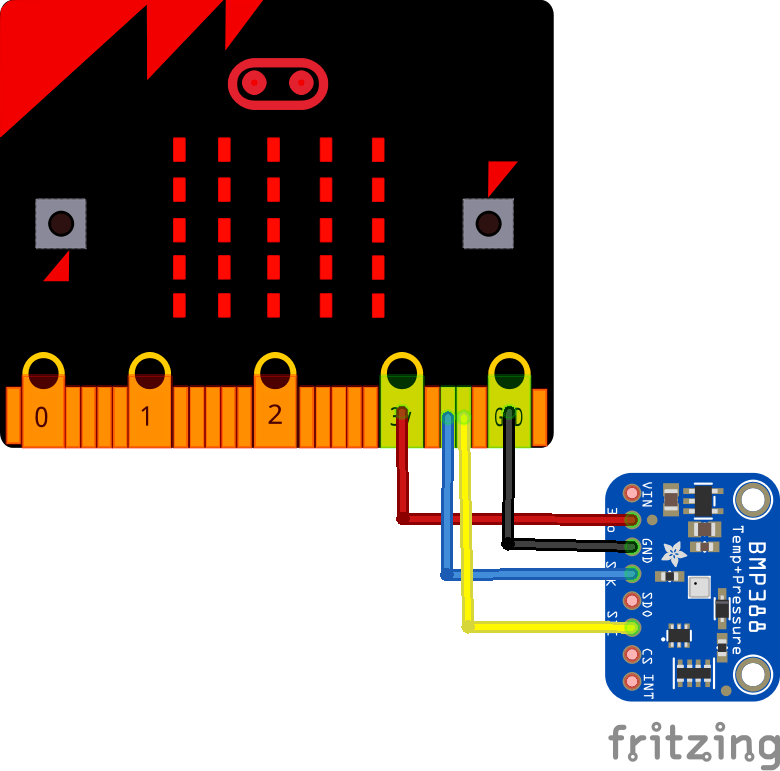 microbit and bmp388